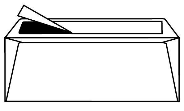 9401242 Lyche Konvolutt 1229 Konvolutt SOBER E65 SKD 110x220 mm V.5 Trykk 3+0 8000 stk